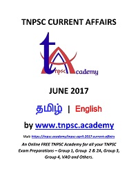 Daily TNPSC June 2017 Current Affairs